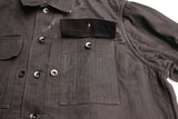 FREEWHEELERS / "A F A" GRUNTS JACKET (#2521013,YARN-DYED RUDE BLACK)