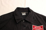 FREEWHEELERS / "A F A" GRUNTS JACKET (#2521013,YARN-DYED RUDE BLACK)