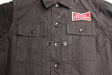 FREEWHEELERS / "A F A" GRUNTS JACKET (#2521013,YARN-DYED RUDE BLACK)