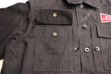 FREEWHEELERS / "A F A" GRUNTS JACKET (#2521013,YARN-DYED RUDE BLACK)