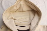 FREEWHEELERS / "AFTER HOODED SWEAT SHIRT RAGLAN SLEEVE" (#2434009,JET BLACK × DRY CREAM)