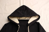 FREEWHEELERS / "AFTER HOODED SWEAT SHIRT SET-IN SLEEVE" (#2434010,JET NAVY × DRY CREAM)