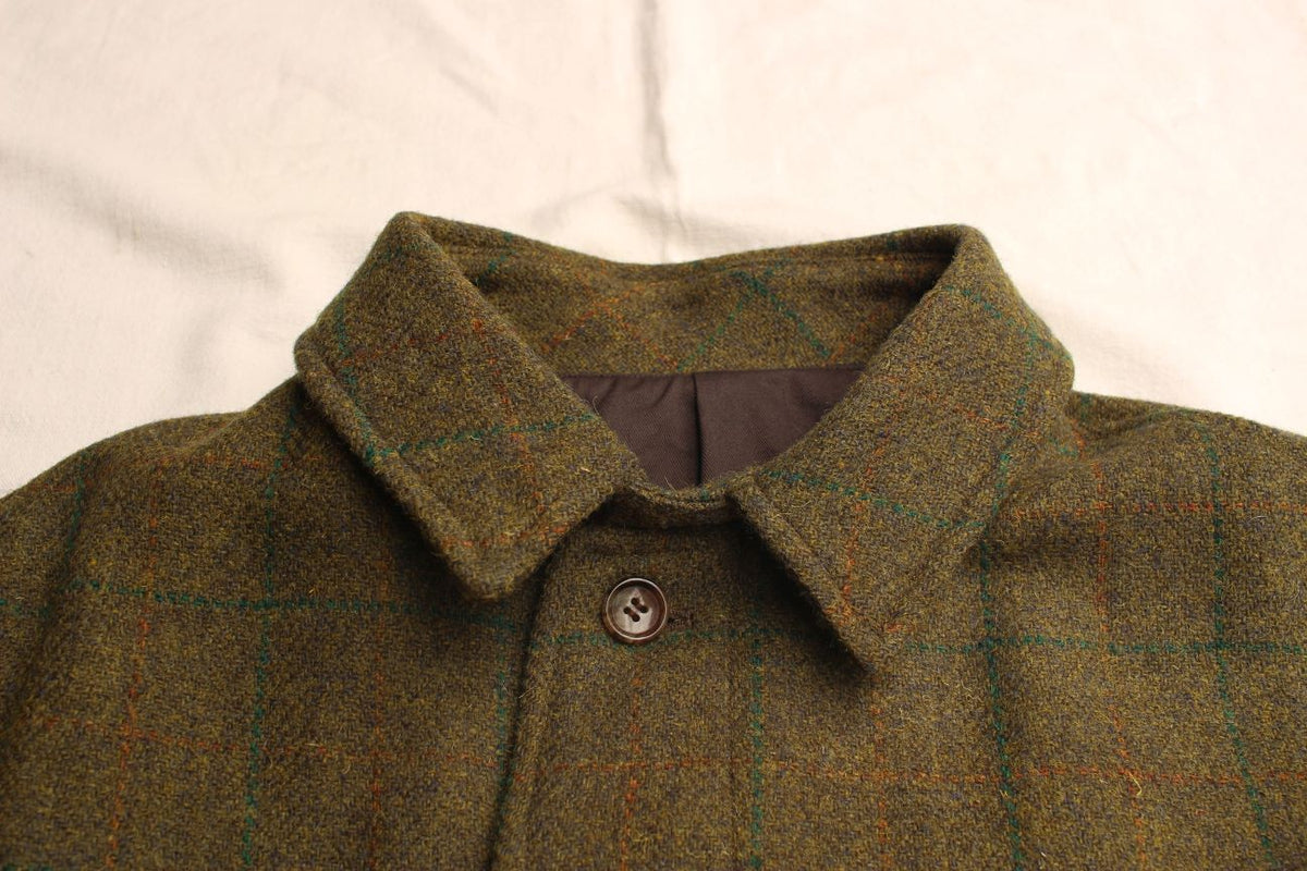 WORKERS / A Foggy Day Coat (Green Harris Tweed) – McFly