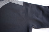 FREEWHEELERS / "ATHLETIC SWEAT SHIRT" SPECIAL HEAVY WEIGHT (#2334012,JET NAVY × GRAINED CHARCOAL GRAY)