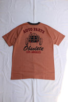 FREEWHEELERS / "AUTO PARTS OBSOLETE" (#2425003,OLD ROSE × CHARCOAL BLACK)