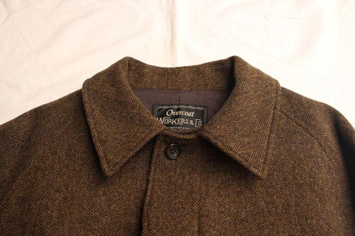 WORKERS / Bal Collar Coat (Ichinomiya Tweed) – McFly Online Store