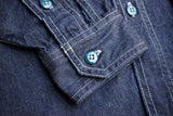 FREEWHEELERS / "Blystone" MECHANIC SHIRT (#2523002,8oz INDIGO DENIM)