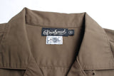 FREEWHEELERS / "Brucie" OPEN COLLARED SHORT SLEEVE SHIRT (#2523007,DARK OLIVE)