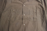 FREEWHEELERS / "Brucie" OPEN COLLARED SHORT SLEEVE SHIRT (#2523007,DARK OLIVE)