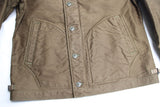 FREEWHEELERS / "CHOP EM" DECK WORKER JACKET (#2521011,DARK KHAKI GREEN)