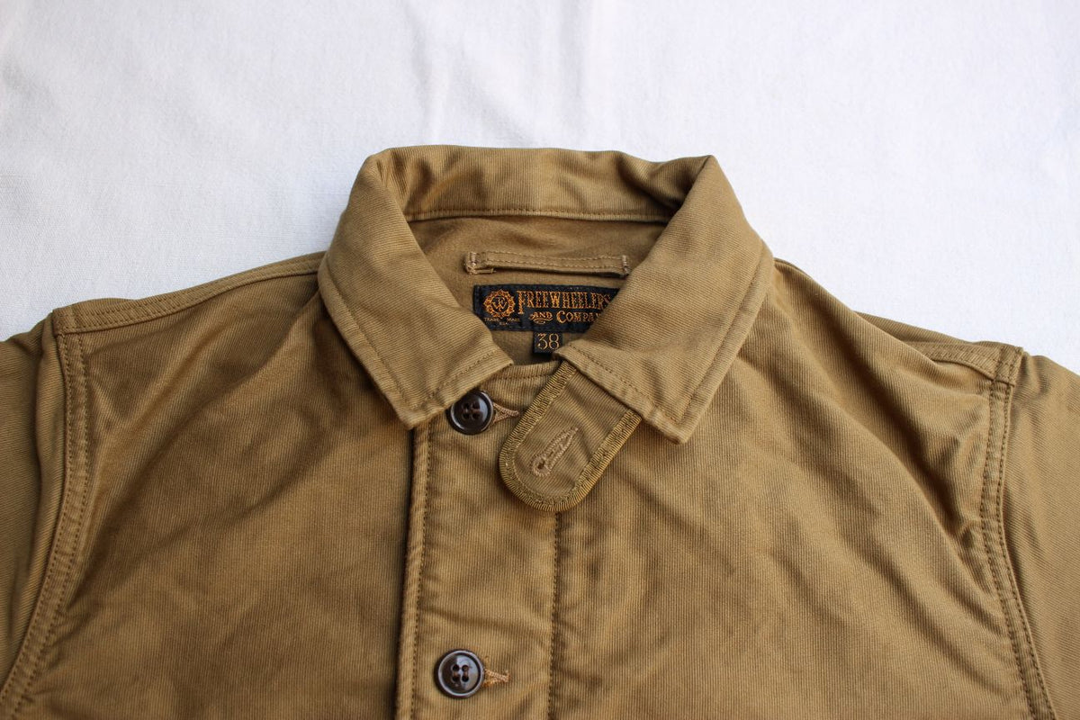 FREEWHEELERS / DECK WORKER JACKET (#2421001,KHAKI BEIGE) – McFly