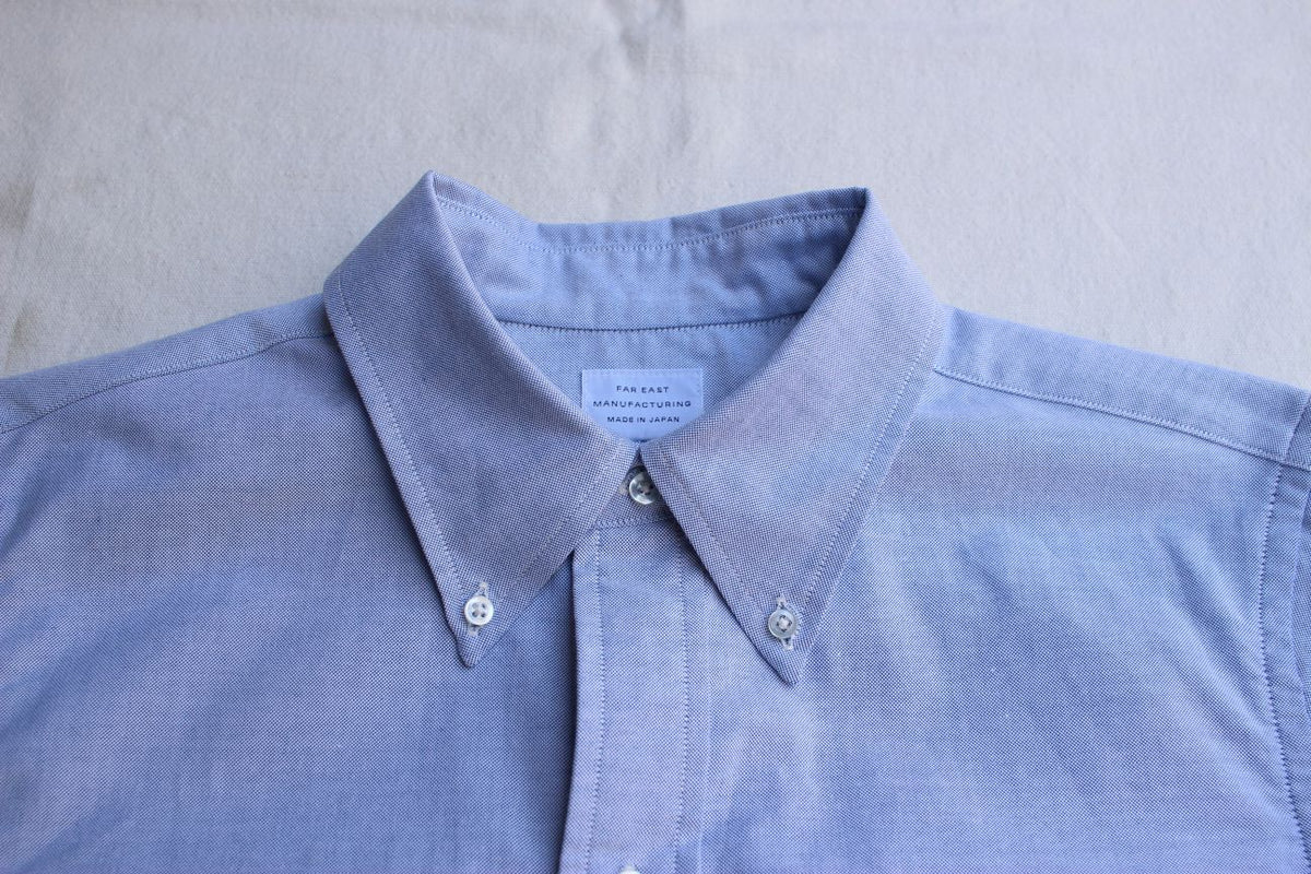 FAR EAST MANUFACTURING / BD SHIRT, OXFORD (BLUE)