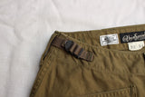 FREEWHEELERS / "GRUNTS" CUT-LENGTH TROUSERS (#2522013,OLIVE)