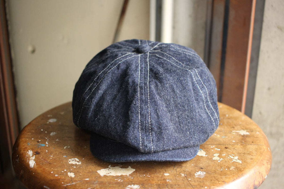 COLIMBO / HARRIER SPORTS CAP (ZY-0605,INDIGO DENIM