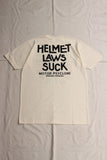 FREEWHEELERS / "HELMET LAWS SUCK" (#2525013,OFF-WHITE)