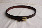 JABEZ CLIFF / LONG SADDLE LEATHER BELT