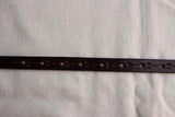 JABEZ CLIFF / LONG SADDLE LEATHER BELT