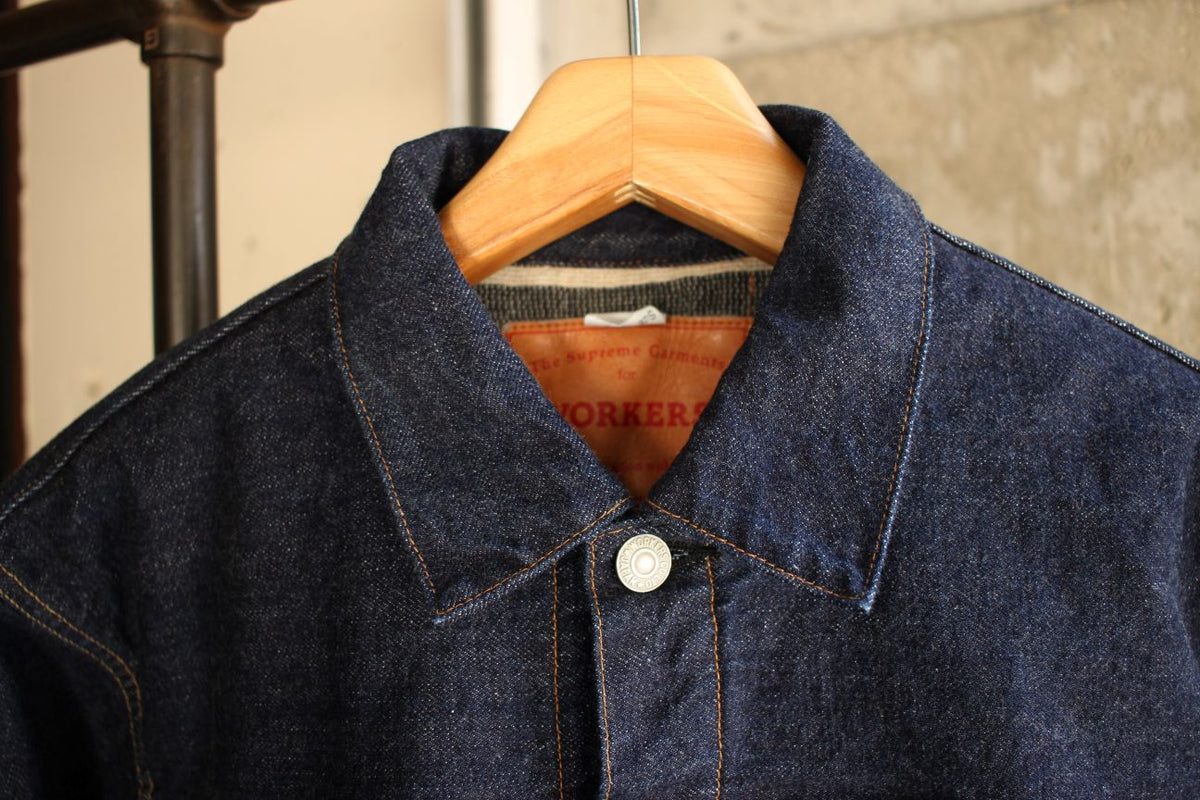 WORKERS / Lot 819 Blanket Lined (13.75 oz Indigo Denim/ Wool