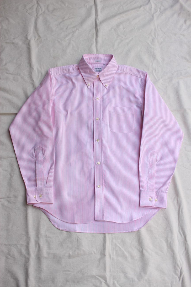 WORKERS / Modified 6 Button BD (Supima OX, Stripe, Pink) – McFly