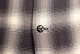 Cushman / OMBRE CHECK OPEN SHIRT (25480,BLACK)