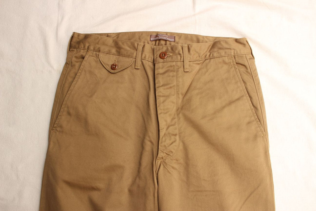WORKERS / Officer Trousers, Regular Fit (USMC Khaki