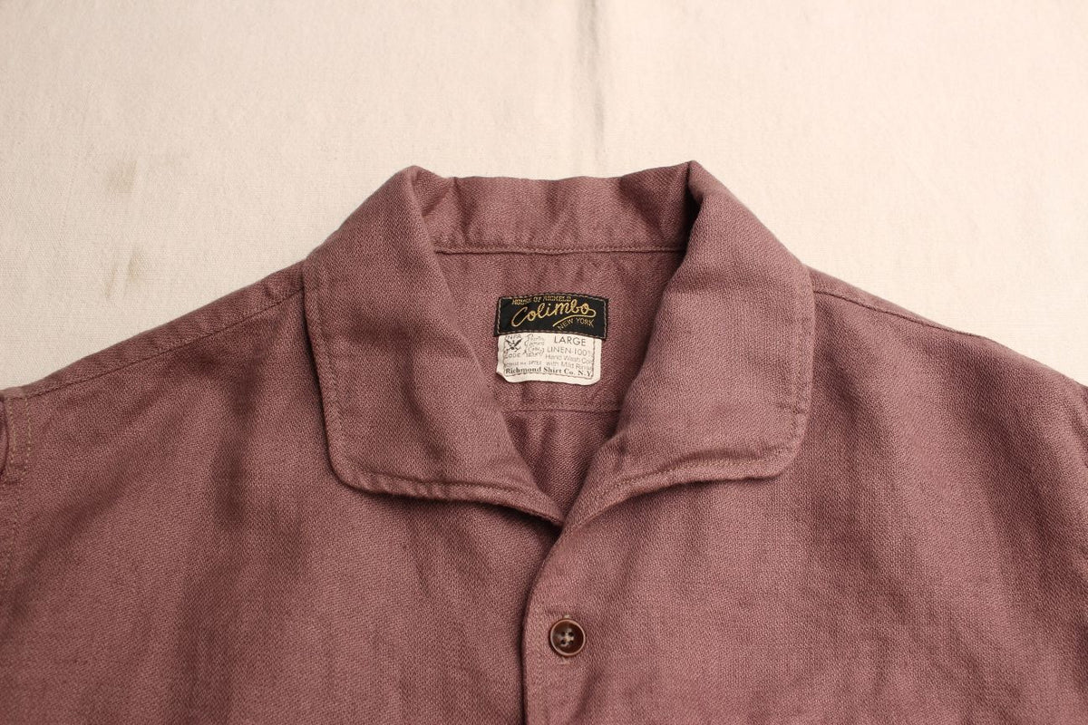 COLIMBO / PIEDMONT PLAY SHIRT S/S (ZY-0304,ROSE GRAY