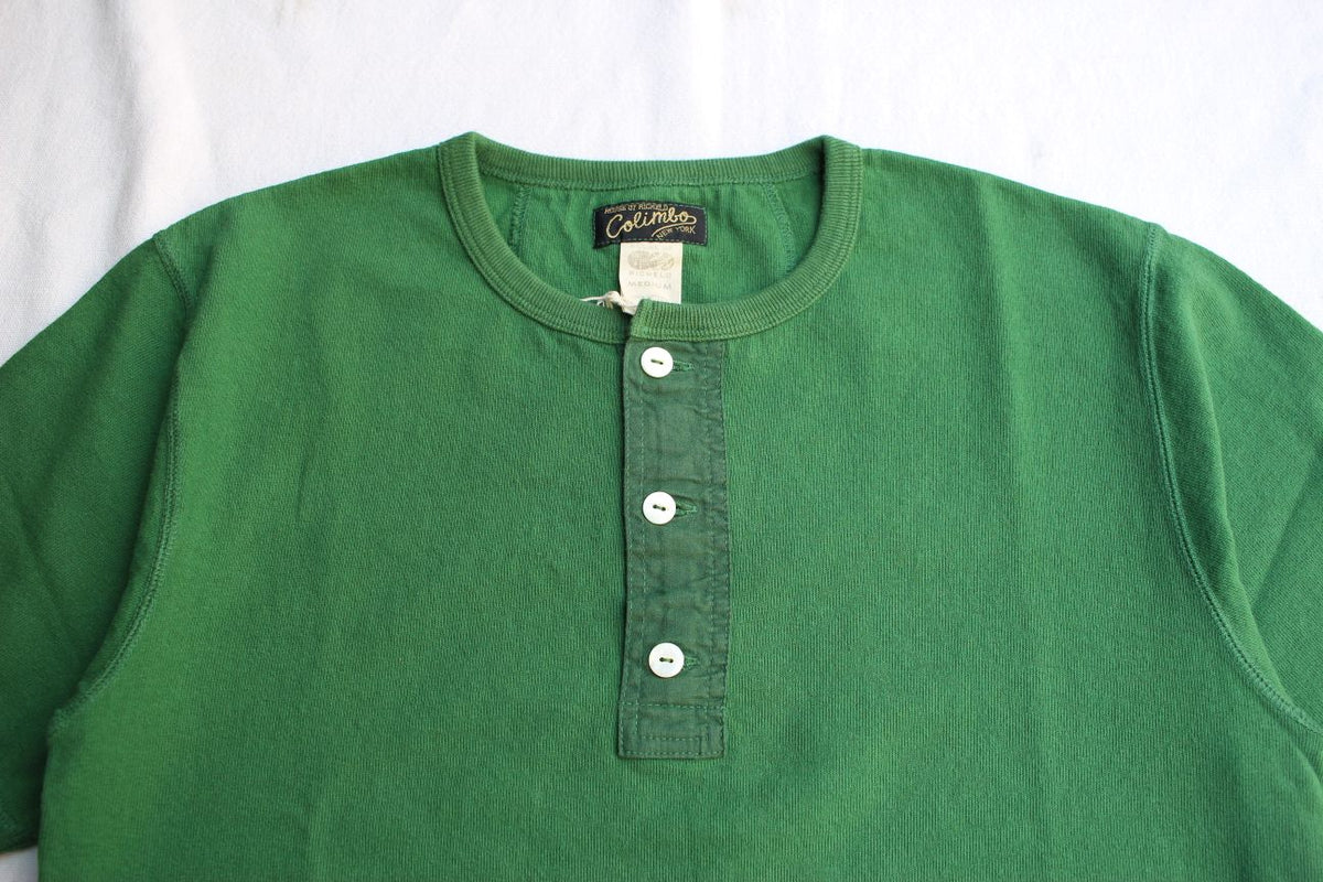 COLIMBO / PRAIRIE DOG HENLEY NECK TEE S/S (ZA-0412,HUNTER