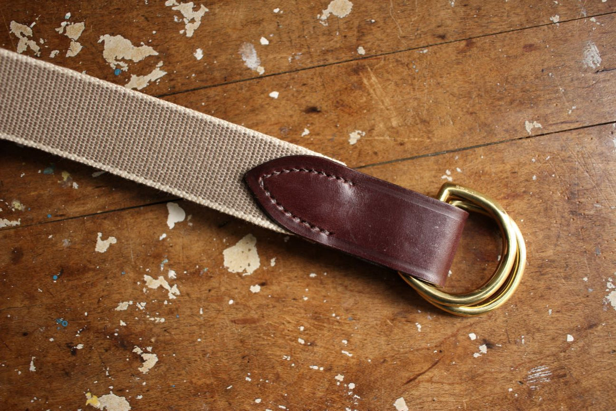 HERALDIC BELTS / RING BELT (STONE,OLIVE) – McFly Online Store