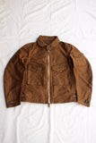 FREEWHEELERS / "S-8 AVIATORS' JACKET" SUMMER FLYING JACKET (#2521006,SEPIA BROWN)