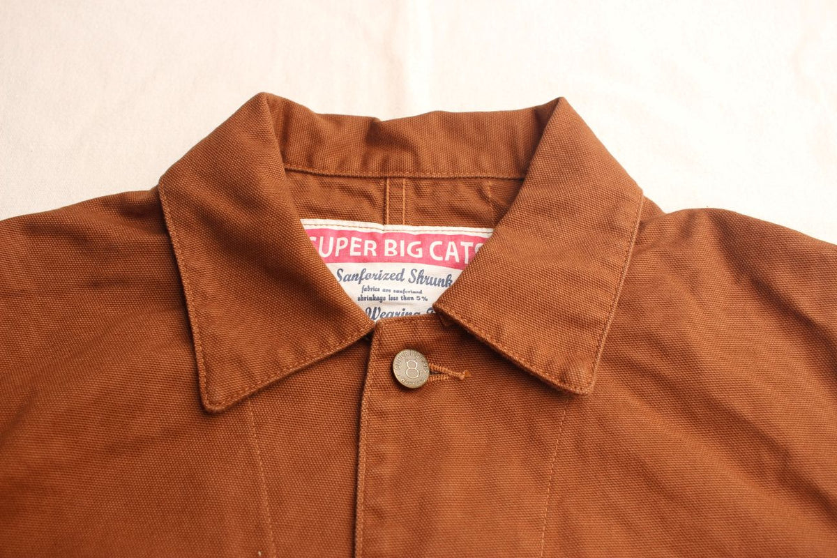 WORKERS / SUPER BIG CAT Railroad Jacket (Brown Duck) – McFly