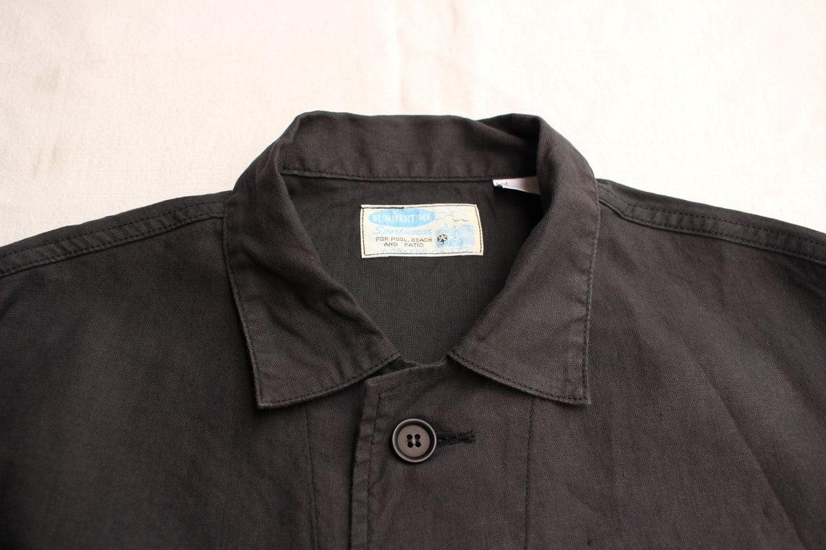 ジャケット・アウター WORKERS Summer Jacket Charcoal Linen WORKERS Summer Jacket Charcoal Linen – by CITRON