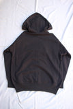 FREEWHEELERS / "THERMAL LINED FULL ZIP HOODIE" DOUBLE FACE (#2534004,SOOT BLACK × OATMEAL)