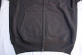 FREEWHEELERS / "THERMAL LINED FULL ZIP HOODIE" DOUBLE FACE (#2534004,SOOT BLACK × OATMEAL)