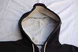 FREEWHEELERS / "THERMAL LINED FULL ZIP HOODIE" DOUBLE FACE (#2534004,SOOT BLACK × OATMEAL)