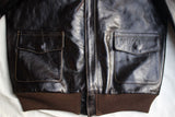Rainbow Country / JACKET FLYING SUMMER TYPE A-2 (RCL-10072,DARK SEAL BROWN) / 2024 model