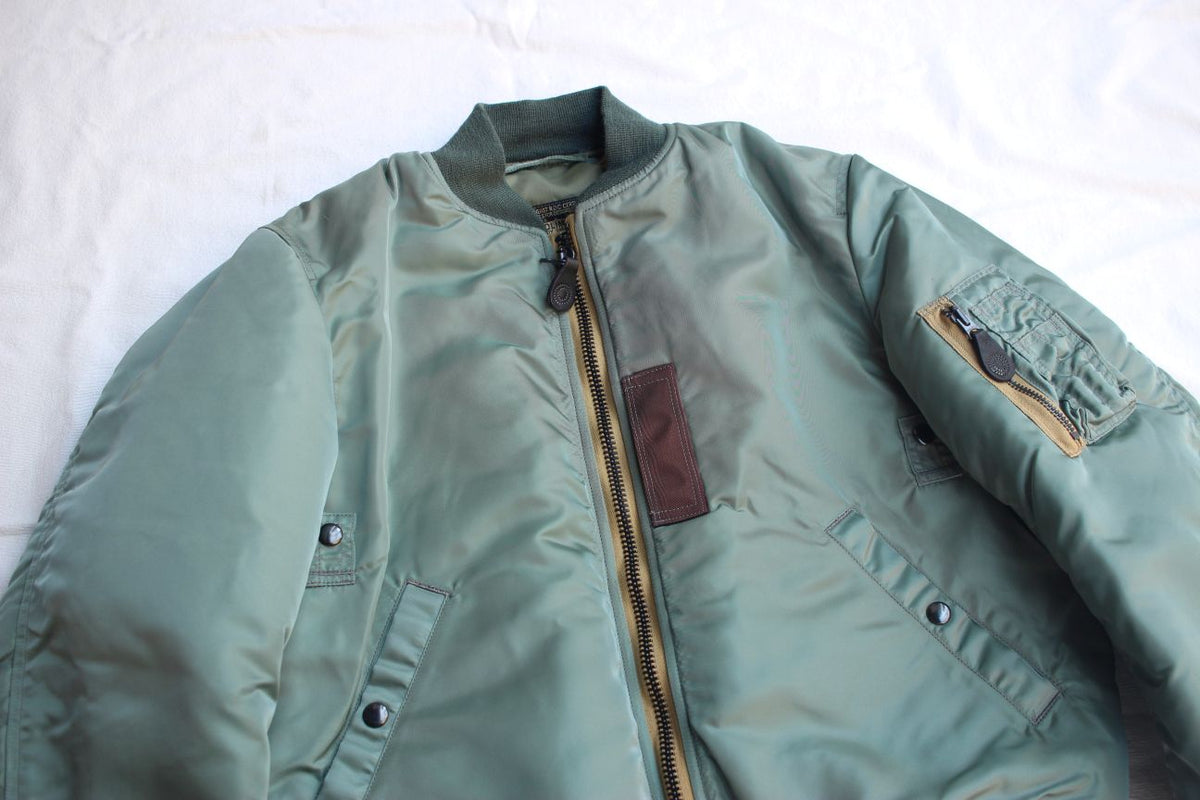 COLIMBO / VERONA STRATO JACKET, MA-1 J-8279 (ZA-0116,SAGE GREEN