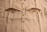 FREEWHEELERS / "WILDLIFE OBSERVER" SHIRT (#2523001,SAND BEIGE)