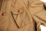 FREEWHEELERS / "WILDLIFE RANGER" JACKET (#2521003,YARN-DYED KHAKI OLIVE)
