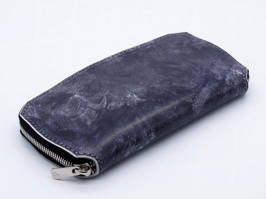 MANIFOLD / ROUND FASTENER WALLET (MW-11 GRV,GRAY VINTAGE
