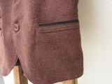 FREEWHEELERS / "Garand" SACK COAT (#1341040,GRAINED BROWN)