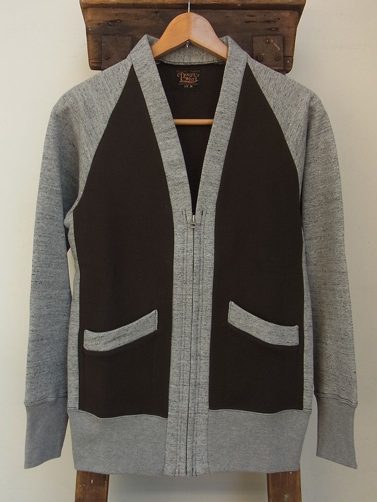 FREEWHEELERS / TWO-TONE ZIP FRONT CARDIGAN TYPE