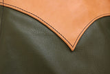 Rainbow Country / ALL LEATHER PRIMALOFT VEST (RCL-10057HC,OLIVE) / 2017 model