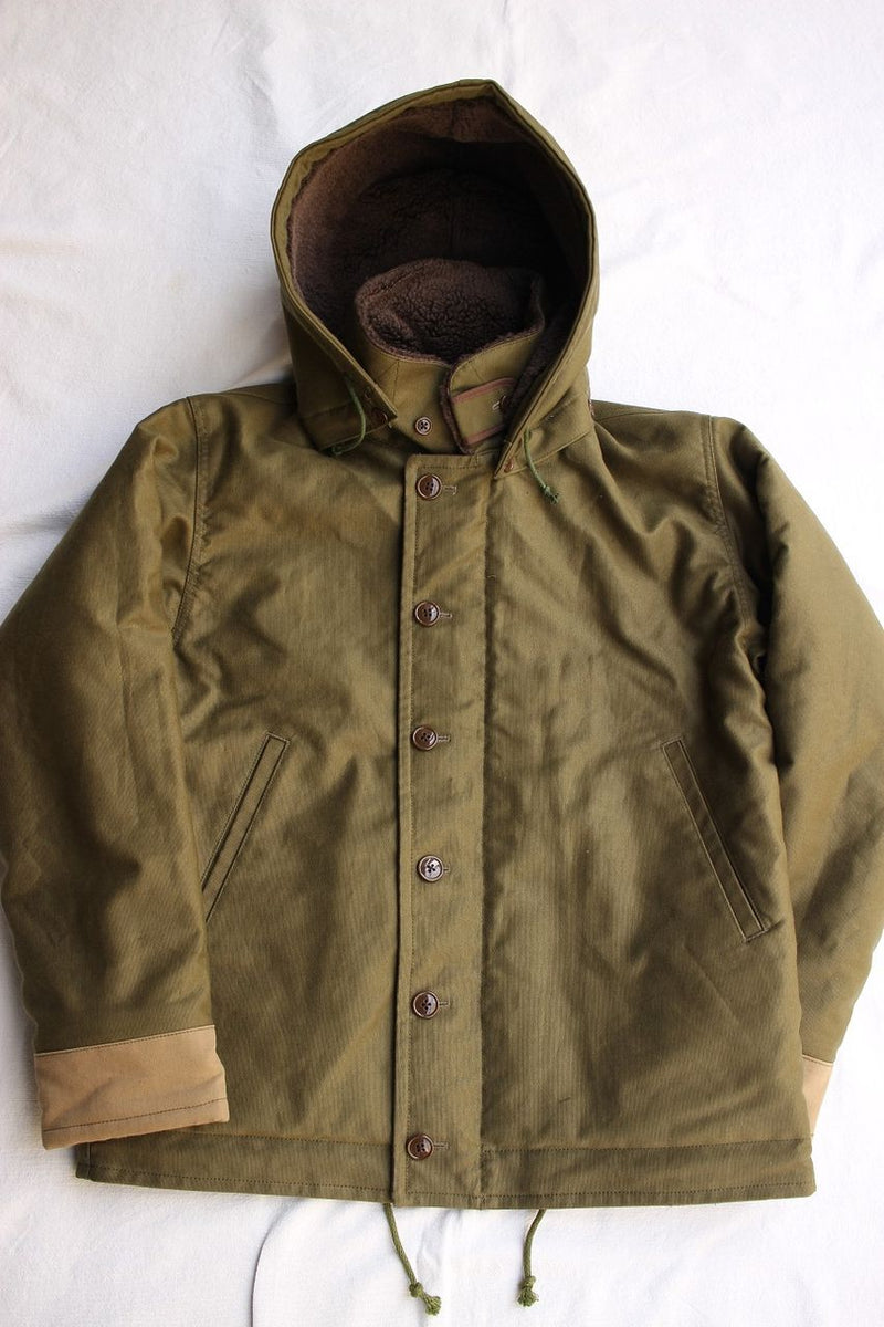 Cushman / MARINE NATIONALE DECK JACKET (21341,OLIVE GREEN) – McFly Online  Store