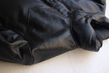 Rainbow Country / ALL LEATHER DOWN JACKET (RCL-10079,BLACK) / 2016 model