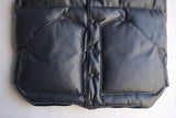 Rainbow Country / ALL LEATHER DOWN VEST (RCL-10037HC,NAVY) / 2016 model