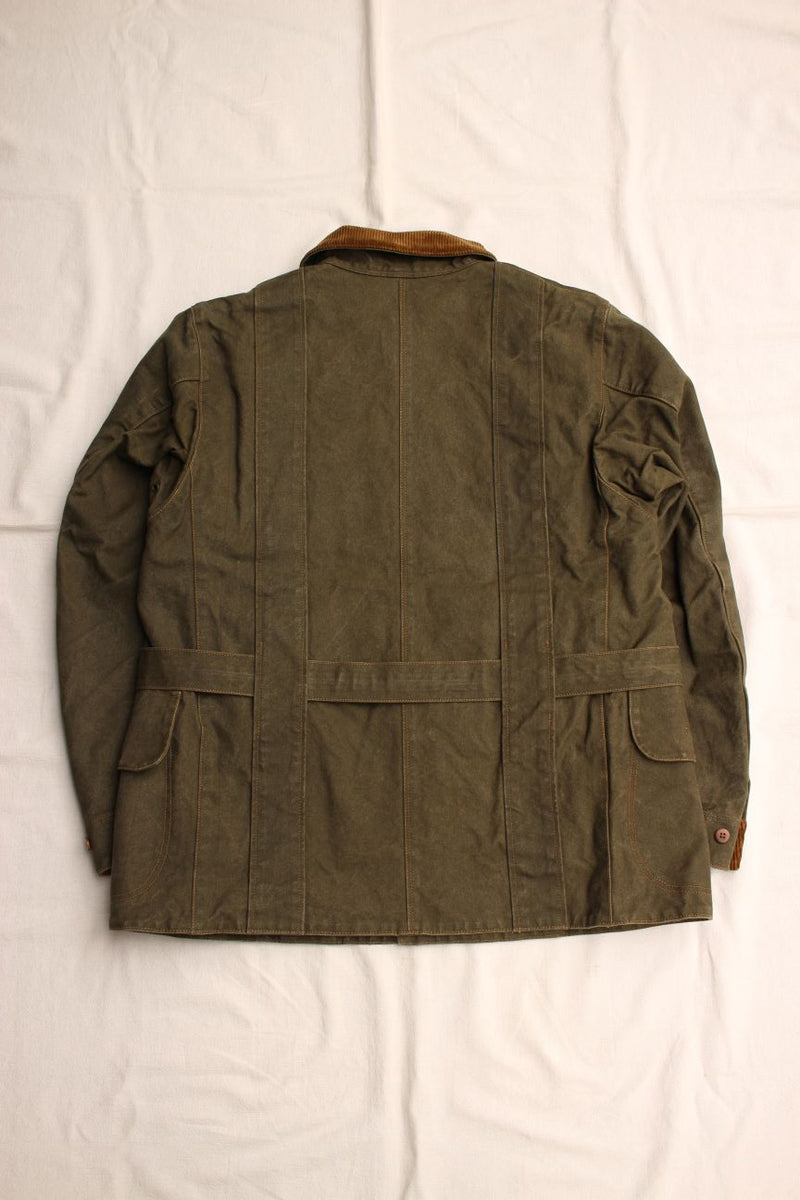 COLIMBO / BROAD-LAND BELTED GAME JACKET (ZX-0134,GREEN)