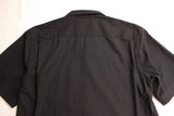 FREEWHEELERS / "Cal" OPEN-COLLARED SHORT SLEEVE SHIRT (#2223011,RUDE BLACK)