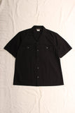 FREEWHEELERS / "Cal" OPEN-COLLARED SHORT SLEEVE SHIRT (#2223011,RUDE BLACK)