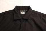 FREEWHEELERS / "Cal" OPEN-COLLARED SHORT SLEEVE SHIRT (#2223011,RUDE BLACK)