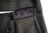 FREEWHEELERS / "Cummings" DOUBLE BREASTED NOTCHED COLLAR VEST (#1231022,GRAINED DARK GREEN)
